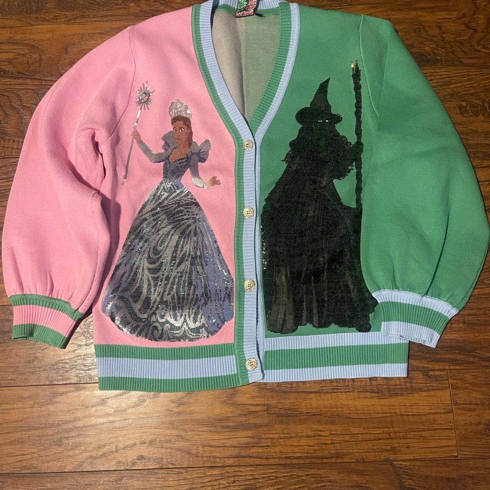 Queen of Sparkles Wicked cardigan